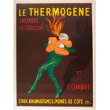 Original Advertising Poster Le Thermogene Leonetto Cappiello Devil