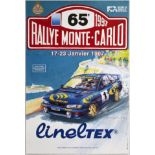 Original Sport Poster Rallye Monte Carlo 1997