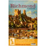 Original Travel Poster Richmond British Railways
