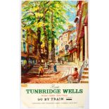 Original Travel Poster Royal Tunbridge Wells British Railways