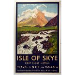 Original Travel Poster Isle of Skye LNER