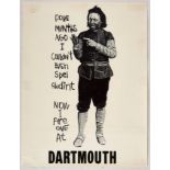 Original Advertising Poster Dartmouth College Student