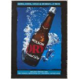 Original Advertising Poster Set Beer Molson Special Dry