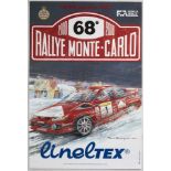 Original Sport Poster Rallye Monte Carlo 2000