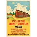 Advertising Poster College Saint Hadelin Humanities Primary School Boarding