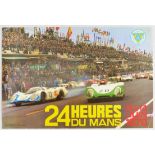 Sport Poster 24 Heures du Mans Car Racing