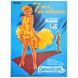 Cinema Poster The Seven Year Itch Marilyn Monroe