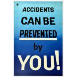 Propaganda Poster Set Road Safety Accidents Inattention