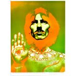Advertising Poster Beatles George Harrison Avedon