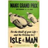 Sport Poster Manx Grand Prix Isle of Man