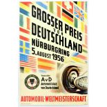 Sport Poster German Grand Prix Nurburgring Formula One