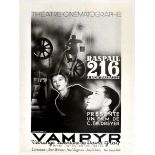 Cinema Poster Vampyre Vampire Horror Raymond Gid