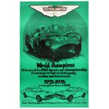 Sport Poster Aston Martin Le Mans Nurburgring Goodwood