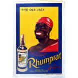 Advertising Poster West Indies Rum Rhumprat Jamaica