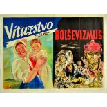 War Poster WWII Victory Bolshevism Slovak Republic Nazi