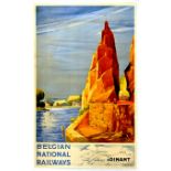 Travel Poster Belgian National Railways Dinant