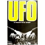 Advertising Poster UFO Rock Band Concert First Part Spider