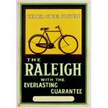 Advertising Poster Raleigh All Steel Bicycle