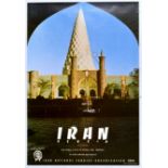 Travel Poster Iran Persia Shapur Susa Khuzestan