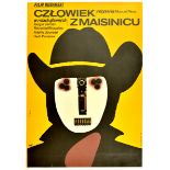 Cinema Poster El hombre de Maisinicu Cuba Poland Maciej Hibner