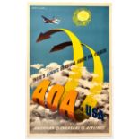 Travel Poster AOA USA Lewitt-Him There's Always Sunshine