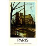 Travel Poster Paris National Railways