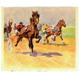 Sport Poster Horse Racing Harness