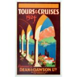 Travel Poster Dean & Dawson Tours Cruises