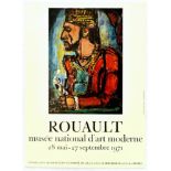 Advertising Poster Rouault Art Exhibition