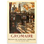 Advertising Poster Marcel Gromaire Art Exhibition Mourlot