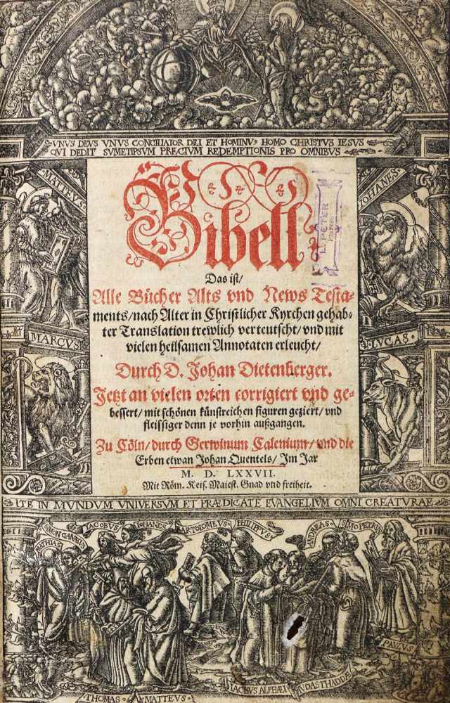 Biblia germanica.