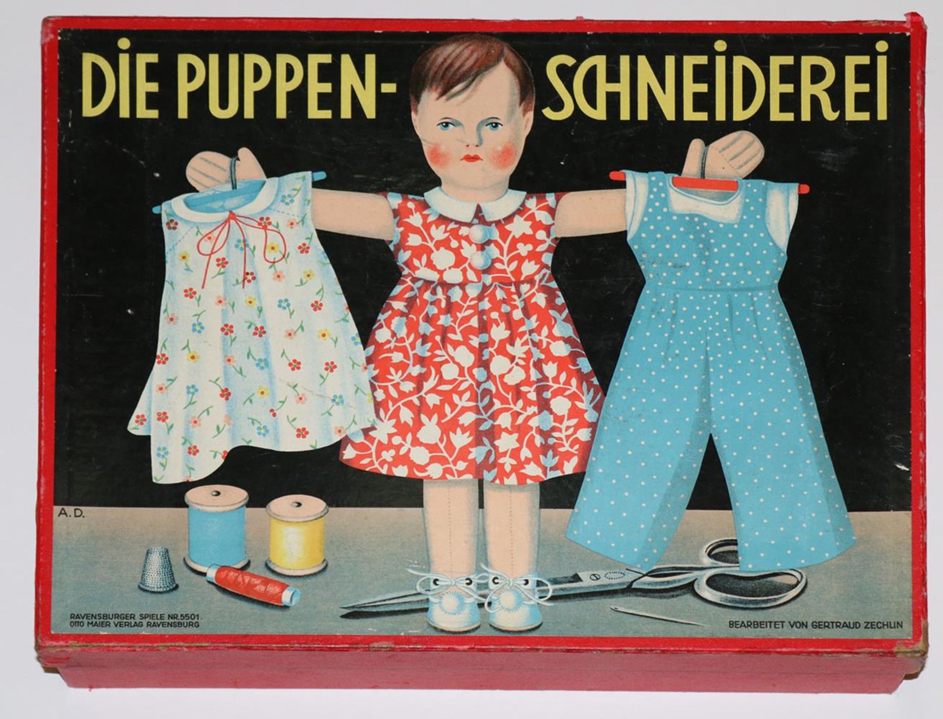 Puppen-Schneiderei, Die.