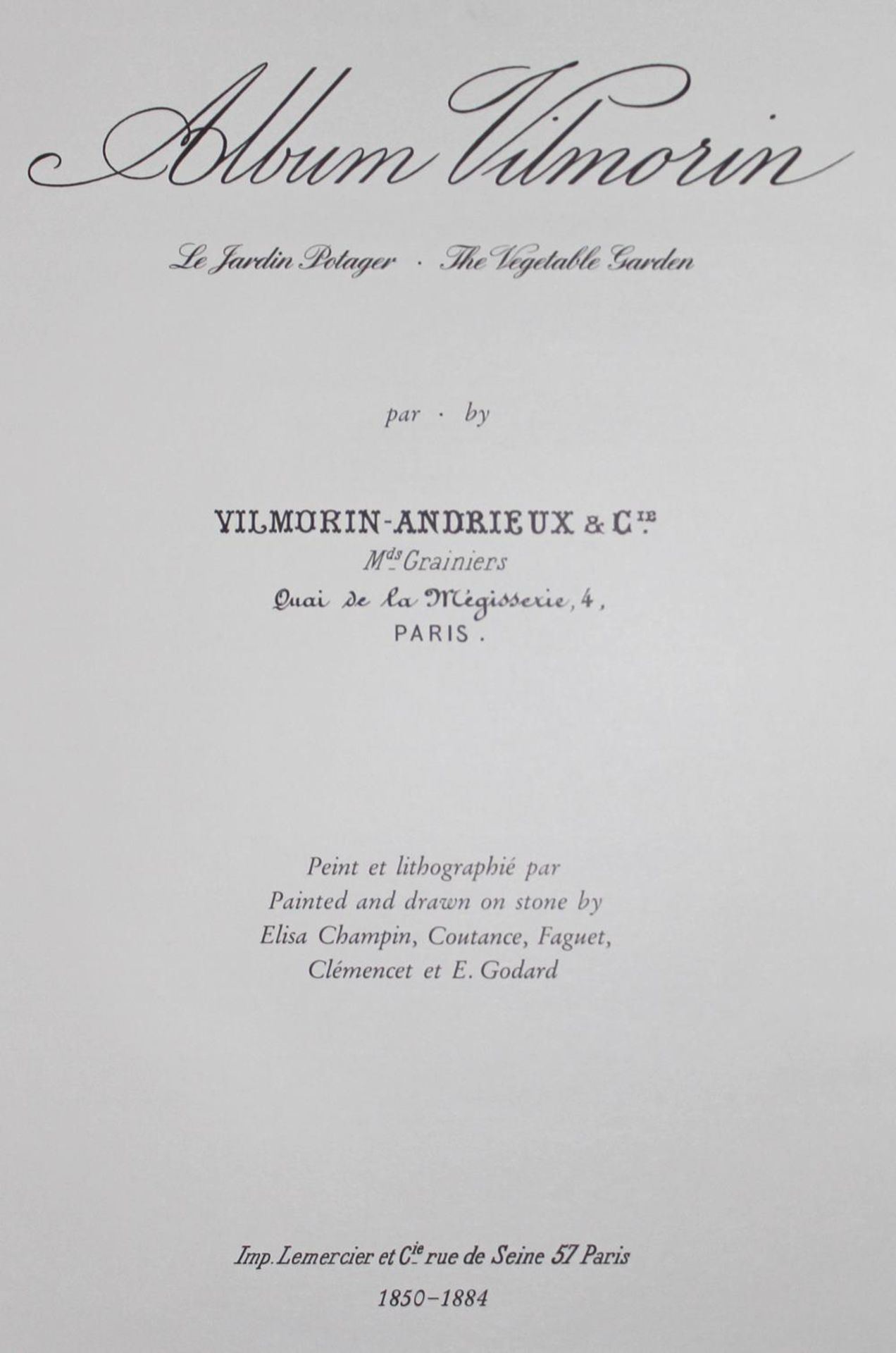 Vilmorin-Andrieux.