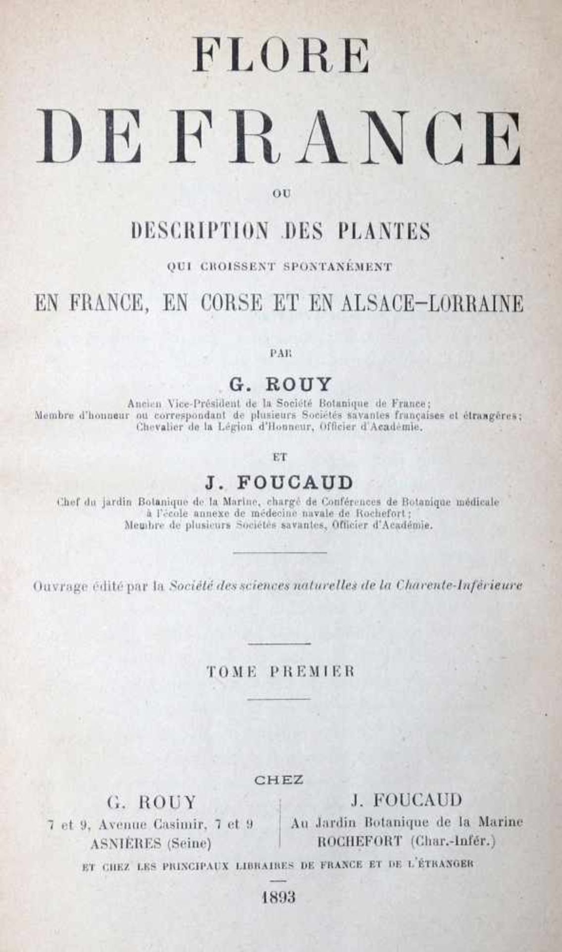 Rouy,G. u. J.Foucaud.