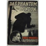 Morell, Fred (d. i. Max M.).Das Phantom von London. Kriminal-Roman. Bern-Wabern, Robert Barth 1