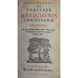 Grotius,H.De veritate religionis christianae. Ed. novissima. Amsterdam, Elzevier 1680. 12°. Mit