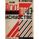 Arvatov,B.Ob Agit i proz iskusstve. (Kyrill., = Über Propaganda und produktive Kunst). Moskau,