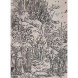 Dürer, Albrecht(1471 Nürnberg 1528). Die Marter der Zehntausend von Nikomedien. Holzschnitt auf