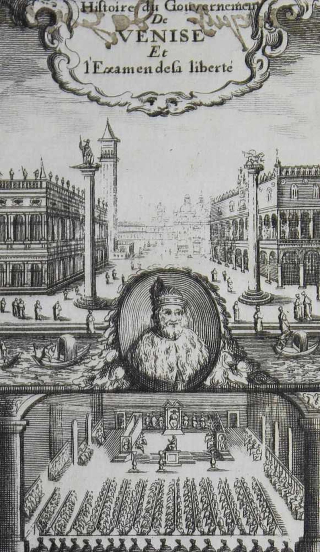 Anelot de la Houssaye,(A.N.).Histoire du gouvernement de Venise. Nouv. ed. Bde. 1-2 (v.3). Lyo