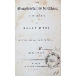 Böckh,A.Die Staatshaushaltungen der Athener. 2 Bde. Bln., Realschulbuchhandlung 1817. Mit 7 (5