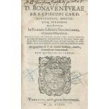 Bonaventura,S.In primum (-quartum) librum sententiarum elaborata dilucidatio... 4 Bde. Venedig,