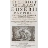 Eusebius Caesariensis.Ekklesiastike Istoria. Ecclesiasticae Historiae Libri Decem (graece et la