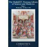 Christie's.The Haskell F. Norman Library of Science and Medicine. 3 Bde. New York 1998. 4°. Mit