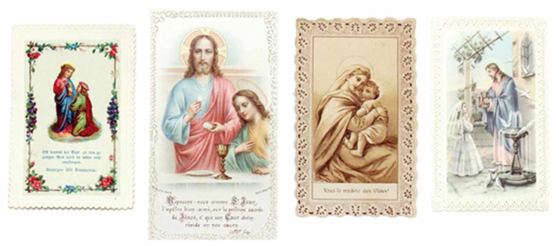 Andachtsbilder.Konvolut von ca. 30.000 Andachts- u. Heiligenbildern u.a. religiösen Darstellung - Bild 10 aus 10