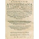 Augustinus,A.Confessio Augustiniana in libros quatuor distributa, et certis captitibus locorum