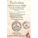 (Gropper,J.).Enchiridion Christianae institvtionis, in concilio prouinciali Coloniensi editum: