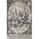 Mair, Alexander(um 1576 Augsburg - ? um 1617). 3 Andachtsbilder bzw. biblische Darst. Kupfersti