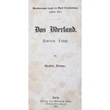Fontane,T.Das Oderland. Barnim. Lebus. Bln., Hertz 1863. V, 548 S. Lwd. d. Zt. (Berieb., Inneng
