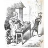 Pasquino.Giornale umoristico, non politico, con caricature. Jg. 1. Turin 1856. Gr.4°. Mit zahlr