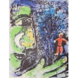 Chagall, Marc(1887 Peskowatik b. Witebsk - Saint-Paul-de-Vence 1985). 6 (Farb-)Lithographien au